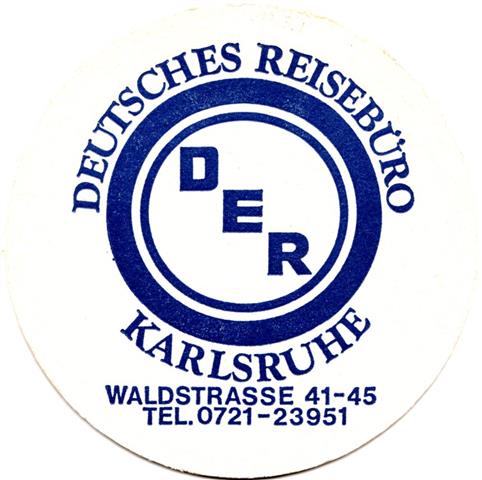 karlsruhe ka-bw der 1a (rund215deutsches reisebro-blau) 